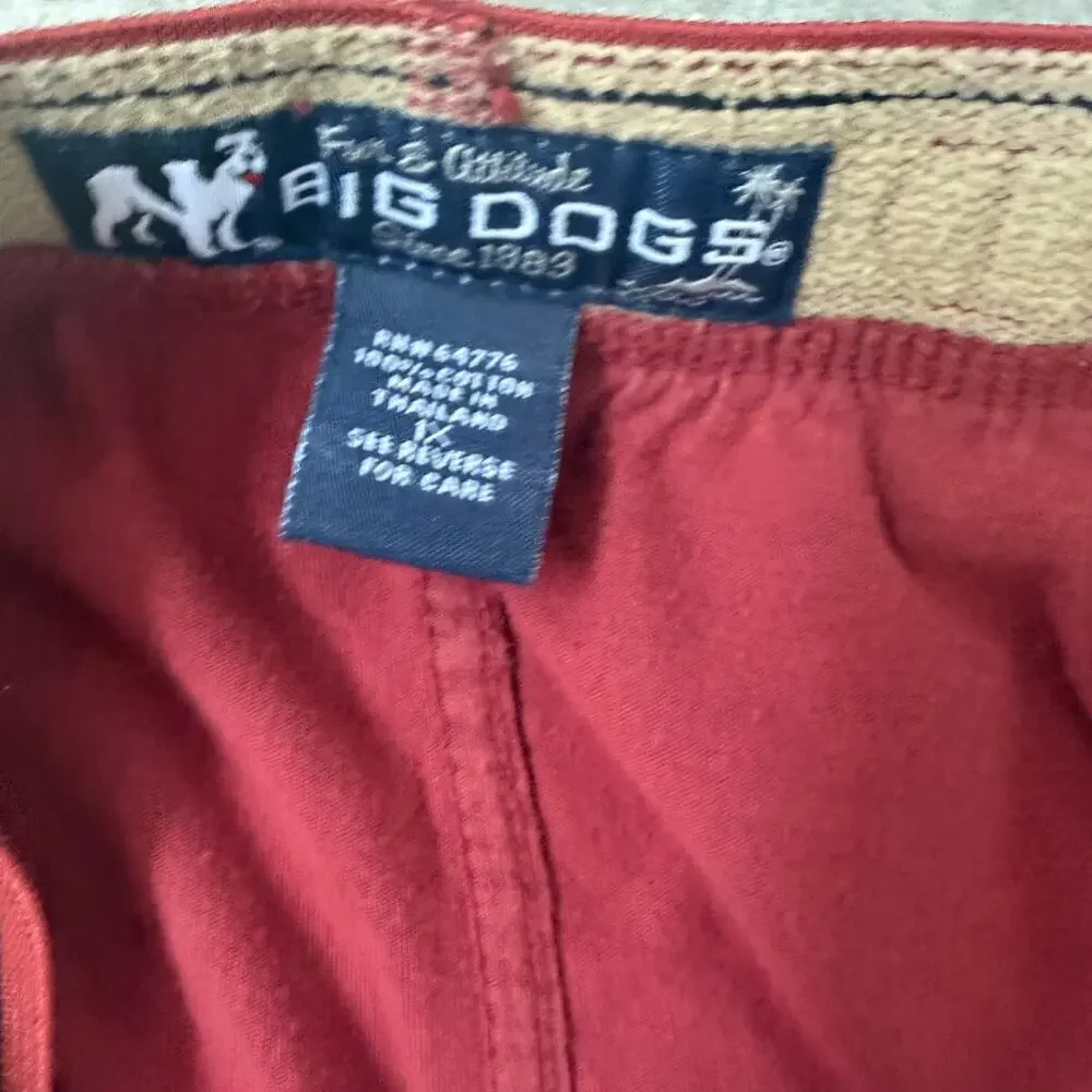 Big Dogs Boxer Short Lot XL 1X Y2K Vintage Bust A Nut Lucky Dog Unleash Beast